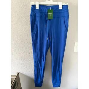 NWT Halara blue joggers size M Tall. Fitted style